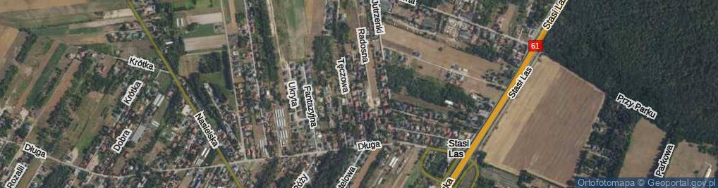 Zdjęcie satelitarne Pogodna ul.